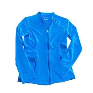 Women's Blue Zip-Up Jacket